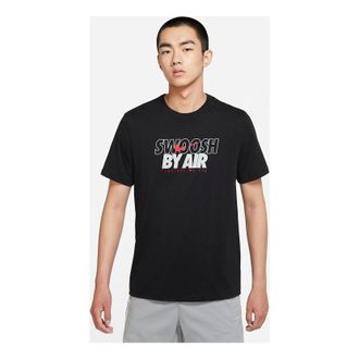 Nike AS Mens Nike Sportswear Tee SWOOSH BY Air GX Black DJ1422-010