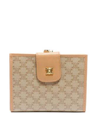 Celine 1990-2000s Macadam portemonnee - Beige