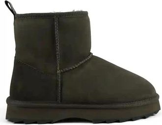 Emu Sharky Mini Boot - Dames - Winterlaarzen - Groen - 37 EU - Wol - Schoenen