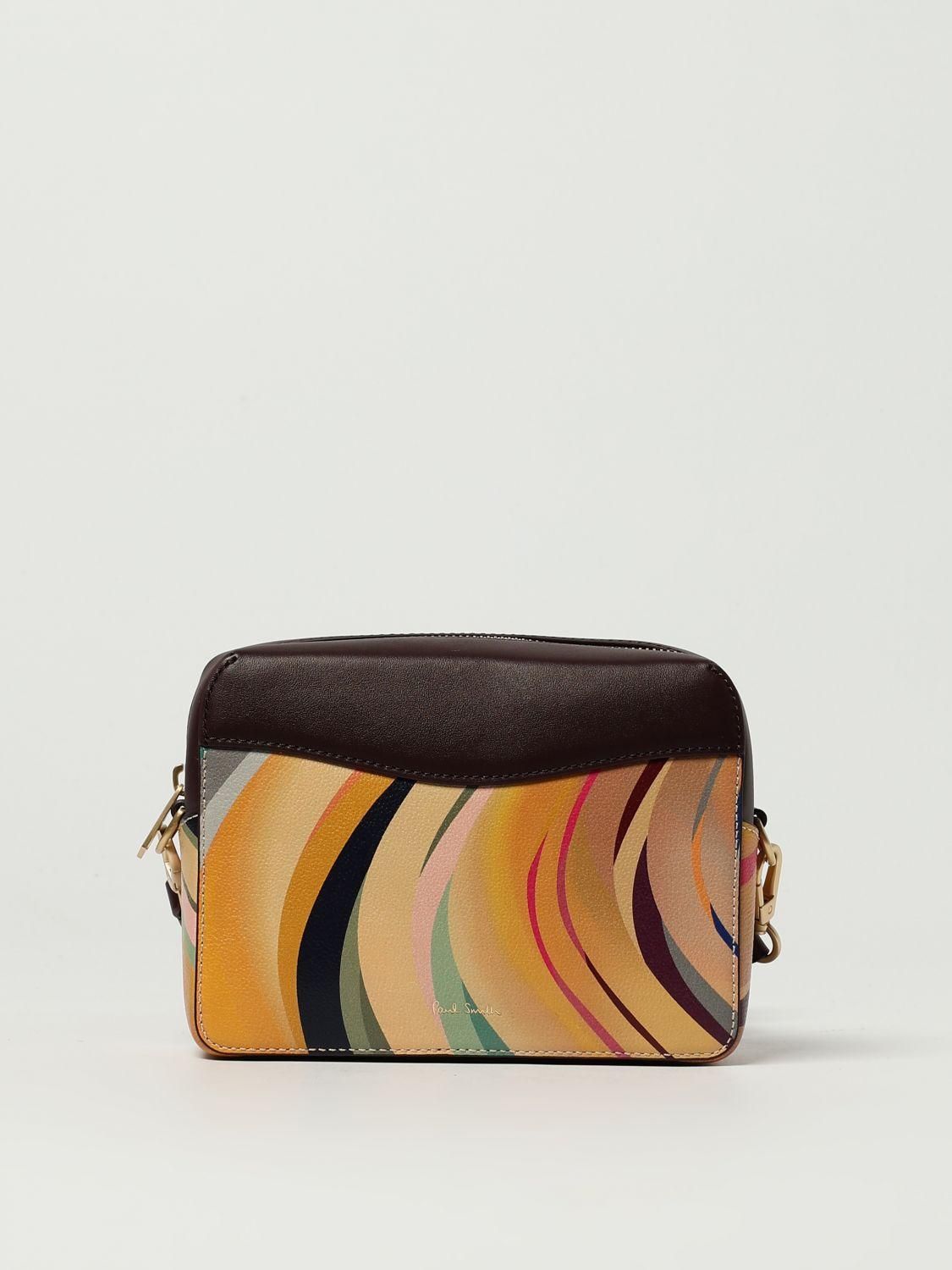 Sac à Bandoulière Paul Smith Authentique - Cuir Noir/gris (greige) - Occasion Très Bon état (rank B)