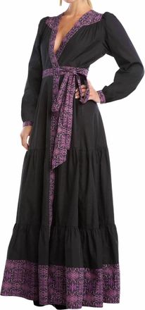 Allison New York Madison Maxi Dress In Black