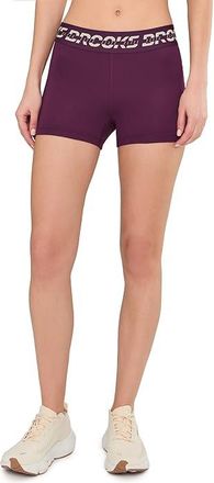 Brooks PR Elite Shorty 3 Womens Shorts Potent Purple/Luminary : 2XL (US 20-22), Polyester/Spandex