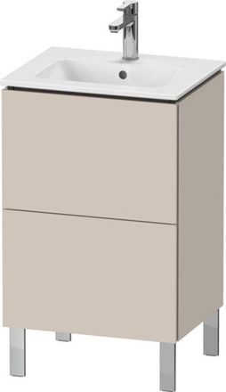 Duravit L-cube Mueble De Ba&ntilde;o De Pie Compact, 2 Cajones, Ancho: - Duravit