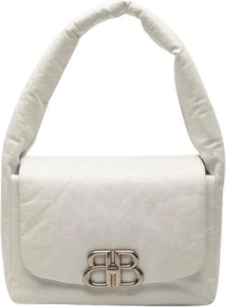 Balenciaga Pre-owned Shoulder Bags, female, White, Size: ONE SIZE Pre-owned 787896 Shoulder Bag
