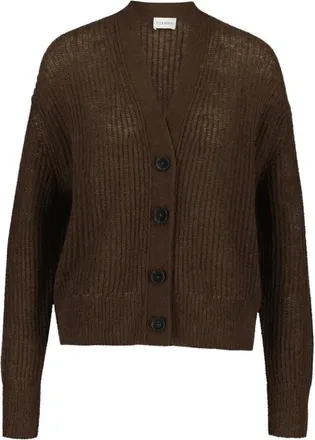 Closed Truien & Vesten, Dames, Bruin, M, Wol, V-hals vest