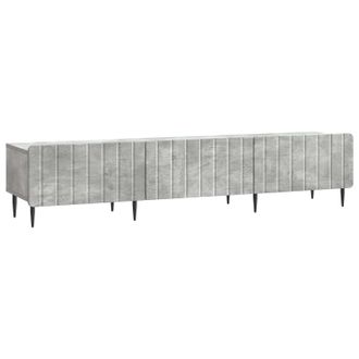 vidaXL Mueble De Tv Con Caj&oacute;n Gris Hormig&oacute;n 147 X 34,5 X 32 Cm Vidaxl