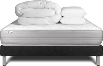 VITALIT Pack Colch&oacute;n Negro Espuma Viscoel&aacute;stica 140 X 190