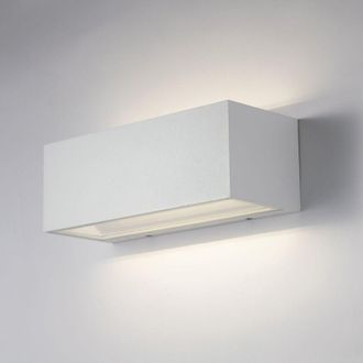Fan Europe Applique da esterno led twin bianca con luce biemissione 40W 4000K 30 cm