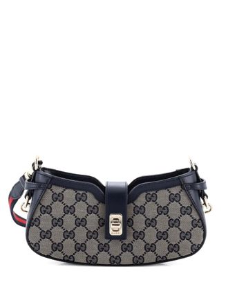Gucci Moon Side GG Canvas Mini shoulder bag - Blue