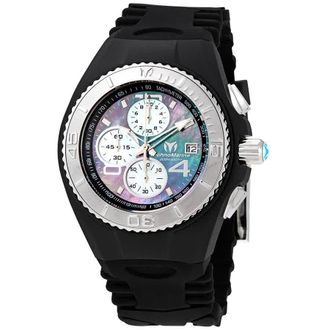 Technomarine Cruise Chronograph Black Mother of Pearl Dial Mens Watch TM-115349