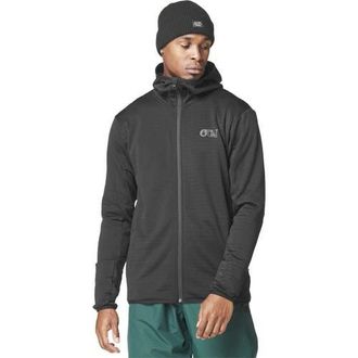 Picture Bake Grid Full-Zip Hooded Fleece - Mens in Black at Nordstrom, Size Medium
