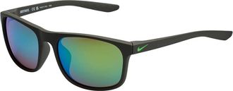 Nike Rechthoekige zonnebril met ABS-frame - unisex - Zonnebrillen - Zwart - ONE Size - Nylon - Accessoires