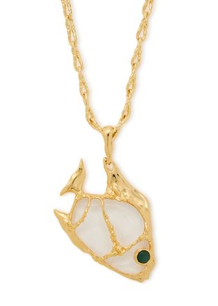 Alexis Bittar Alexis Bittar Angelfish 14kt Gold-plated Necklace - One Size
