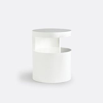 La Redoute Interieurs Cylindervormig glossy nachtkastje Newark