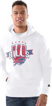 Starter Mens Starter White Buffalo Bills Vintage Pullover Hoodie at Nordstrom, Size Xx-Large