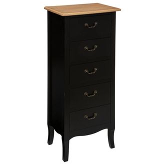 Atmosphera C&oacute;moda Alta &laquo;chrysa&raquo; Negro Atmosphera Cr&eacute;ateur DInt&eacute;rieur
