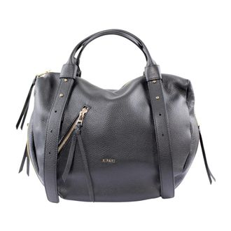 Ripani Ripani, Dames, Tassen, Zwart, Maat: ONE Size Leer