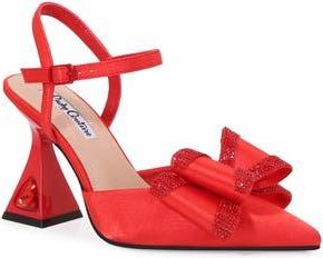 Lady Couture Milly Pointed Toe Pump in Red at Nordstrom Rack, Size 10