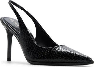 Aldo Re Samantha Slingback Pump in Other Black at Nordstrom, Size 6.5