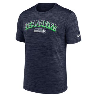 Nike Seattle Seahawks Velocity Nike Mens Dri-FIT NFL T-Shirt in Blue | NKPQ41S78-KMR