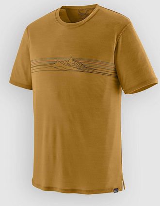 Patagonia Cap Cool Merino Blend Graphic Lycra braun