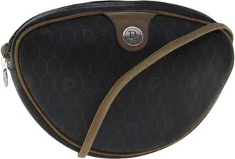 Dior Pre-owned Cross Body Bags, female, Black, Size: ONE SIZE Pre-owned Vintage Shoulder Bag