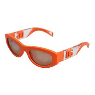 Dolce & Gabbana Sunglasses, female, Orange, Size: ONE SIZE Dg6174 Sunglasses