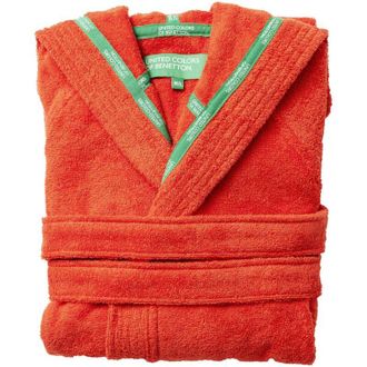 Benetton Albornoz Con Capucha 360gsm 100% Algod&oacute;n Rainbow