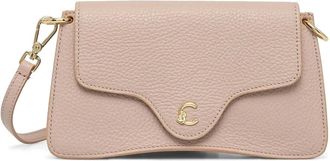 Coccinelle Cross Body Bags, female, Pink, ONE SIZE, Grain Leather Magnetic Closure Crossbody Bag