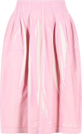 Marni Gonna Marni in cotone rosa