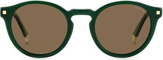 Polaroid PLD 4150/S/X Polarized 1ED/SP Mens Sunglasses Green Size 50