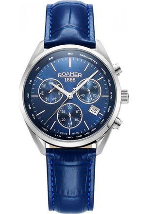Roamer 993819-41-45-02 Mens Pro Watch - Silver - One Size