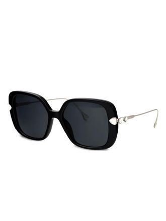 Swarovski Occhiali da sole con cristalli - Nero