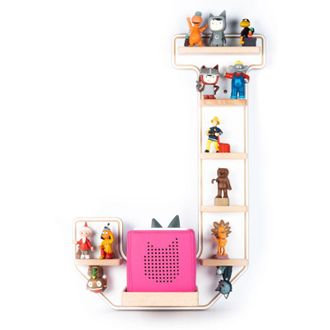 VCM Colgante De Estante De Madera Boarti Estante De Ahorro De Espacio Dimensiones: Al. 54 X An. 37 X T. 19 Cm Colgante Elegante Estante De Almacenamiento 