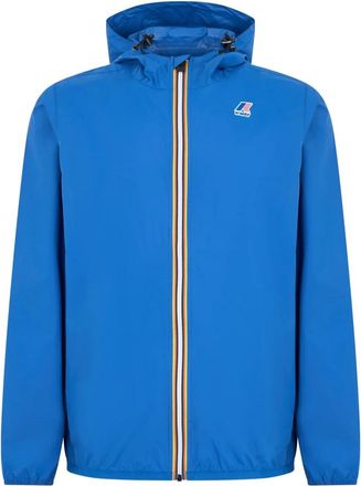 K-Way Le Vrai 4.0 Claude Jacket - Heren - Zomerjassen - Blauw - S - Nylon - Jassen