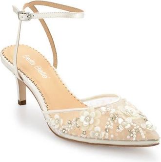 Bella Belle Rosa Pump in Ivory Silk at Nordstrom, Size 8