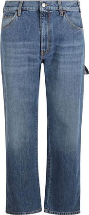 Alexander McQueen Straight Jeans - Heren - Regular Fit Jeans - Blauw - L - Jeans
