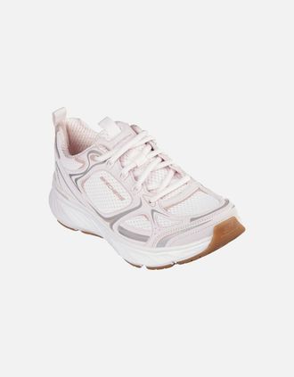 Skechers Womens Edgerise Silver Eclipse Womens Trainers - White - Size: 3