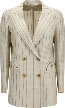 Blaz&eacute; Milano Linen Womens Blazer