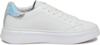 Sun 68 Grace Leren Schoenen - Dames - Sneakers - Wit - 38 EU - Leer - Schoenen