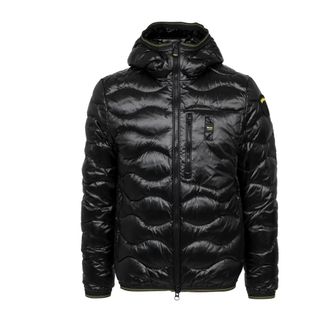 Blauer Wave Down Jacket - Heren - Gewatteerde jassen - Zwart - 2XL - Nylon - Jassen
