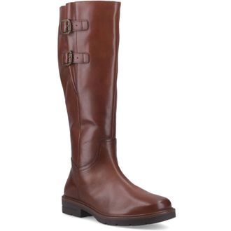 Hush Puppies Tallulah Leather Womens Tan Boots - Size UK 4