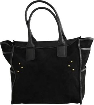 Jerome Dreyfuss Pre-owned Tote Bags, female, Black, Size: ONE SIZE Pre-owned Luka Tote
