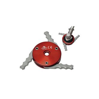 OEM Disco Dominator 3 L&aacute;minas En Tecnopol&iacute;mero - &Oslash;255 Mm Para Desbrozadora Con Rotaci&oacute;n Antihoraria