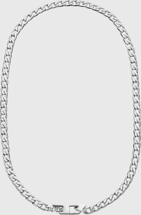 Diesel Stainless steel chain necklace - Necklaces - Unisex - Silver