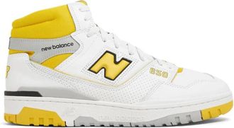 New Balance High-Top Sneakers - Heren - Sneakers - Wit - 44 1/2 EU - Leer - Schoenen