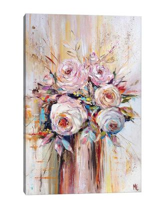 iCanvas Icanvas Bouquet Of Happiness Canvas Artwork By Olena Hontar Wall Art