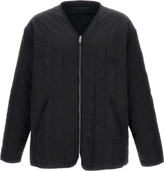 Maison Margiela Black Reversible Quilted Padded Jacket