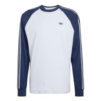 adidas Britcore Cali Long Sleeve T-Shirt Crystal Sky Night Indigo KV4447