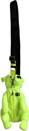 Dolce & Gabbana Animal Silhouette Heuptas - Dames - Schoudertassen - Groen - ONE Size - Polyester - Tassen